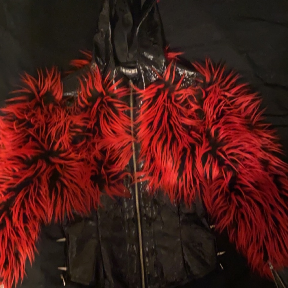 Lip service furminator coat